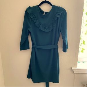 Green Office Dress